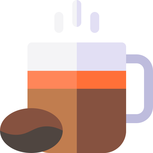 latte Basic Rounded Flat ikona