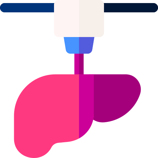 imprimante 3d Basic Rounded Flat Icône