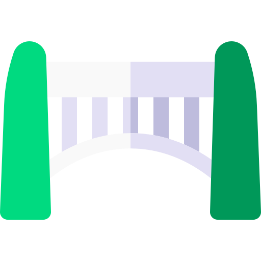Мост Basic Rounded Flat иконка