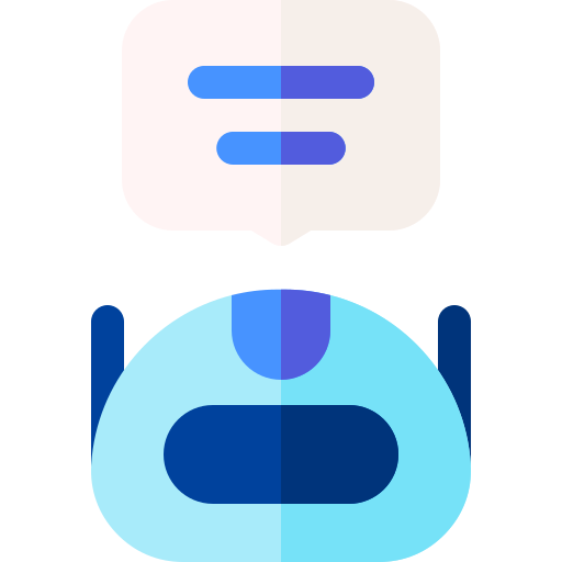 Robot Basic Rounded Flat icon