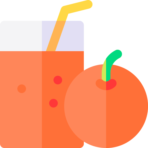 orangensaft Basic Rounded Flat icon