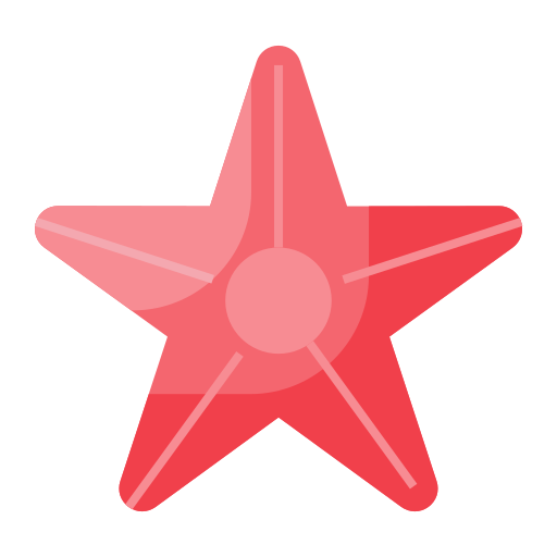 Морская звезда Generic Flat иконка