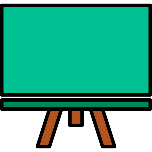 黒板 Generic Outline Color icon