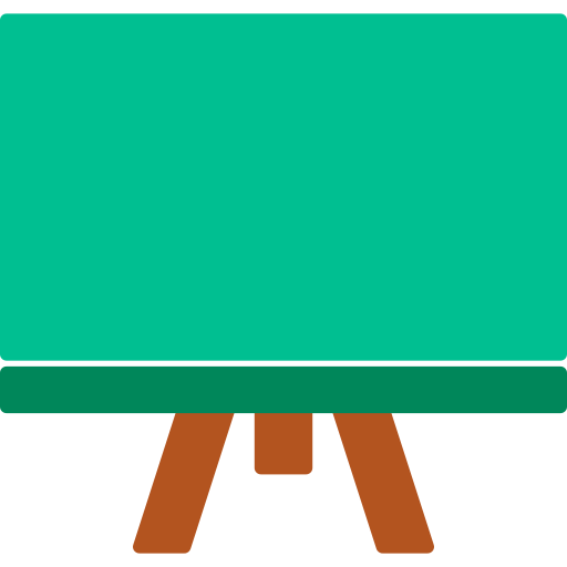 schoolbord Generic Flat icoon