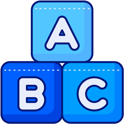 Алфавит Generic Blue иконка