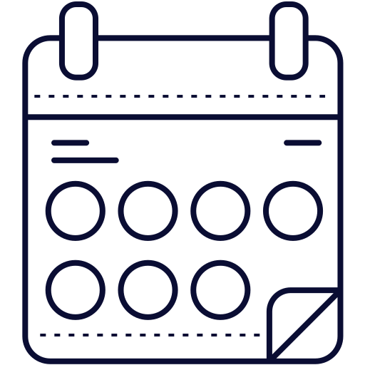 calendario Generic Detailed Outline icona