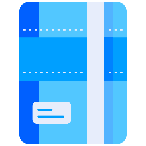 Notebook Generic Blue icon