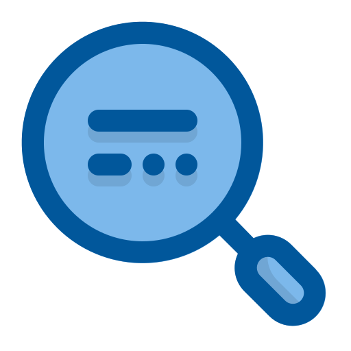 Research Generic Blue icon