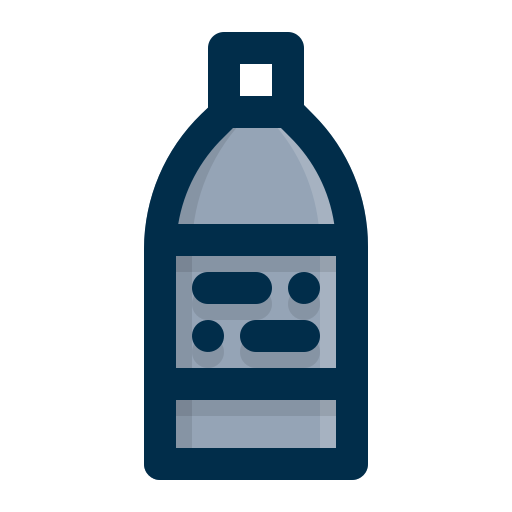 butelka wody Generic Grey ikona
