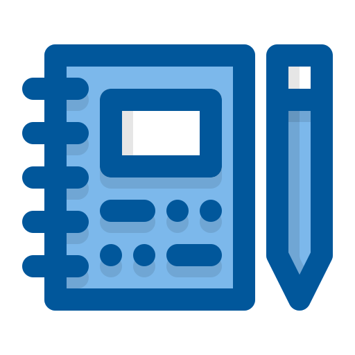 notizbuch Generic Blue icon