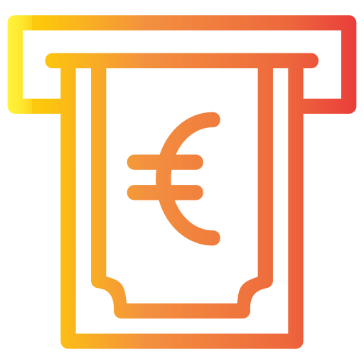 Withdrawal Generic Gradient icon