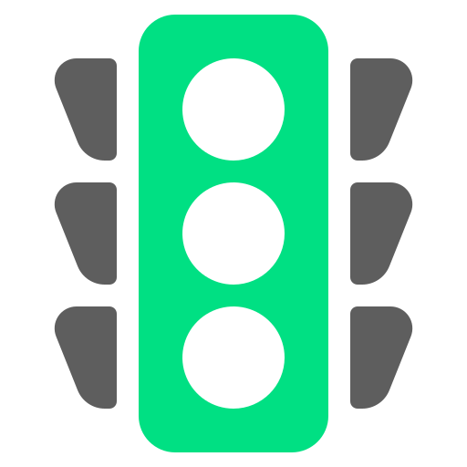 semáforos Generic Flat icono