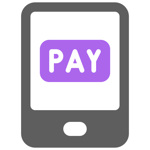płatności mobilne Generic Flat ikona