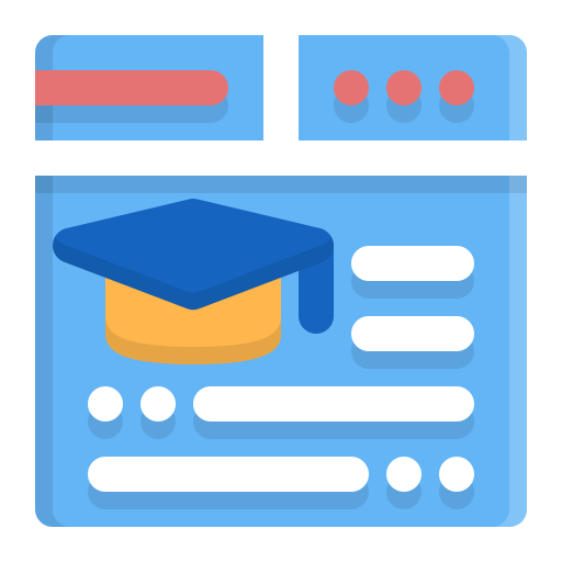 Онлайн-образование Generic Flat иконка