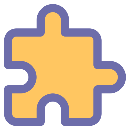 puzzle Generic Outline Color Icône