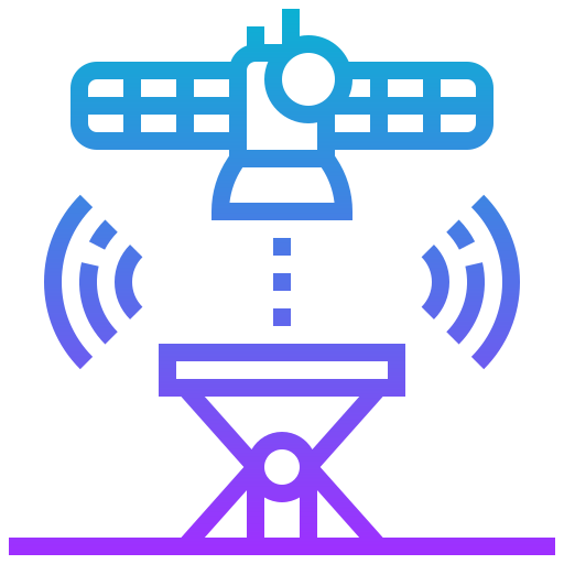 Satellite Meticulous Gradient icon