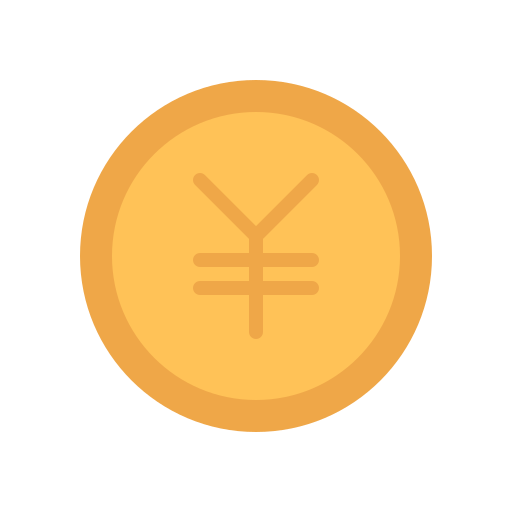 Yen Good Ware Flat icon