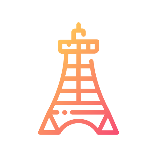 Токийская башня Good Ware Gradient иконка