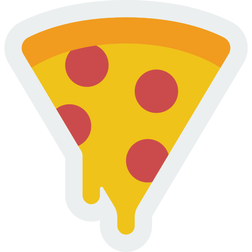 pizza Basic Miscellany Flat Ícone