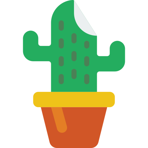 cactus Basic Miscellany Flat icoon
