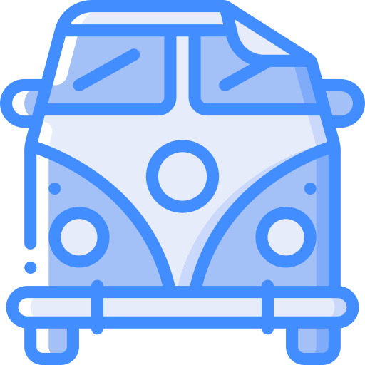 caravan Basic Miscellany Blue icoon