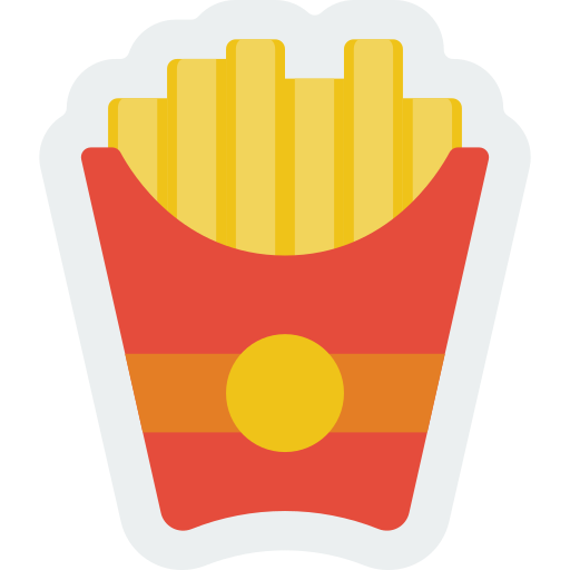 Fries Basic Miscellany Flat icon