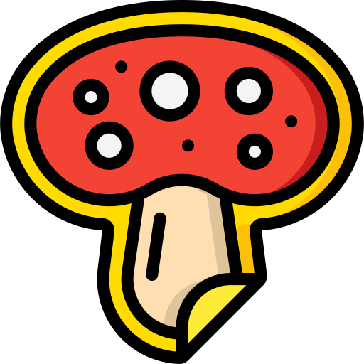 버섯 Basic Miscellany Lineal Color icon