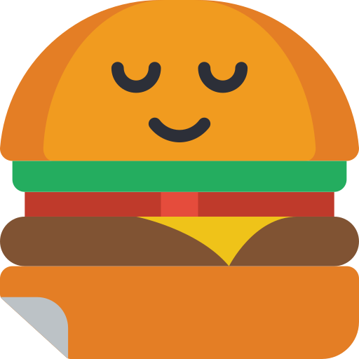 Burger Basic Miscellany Flat icon