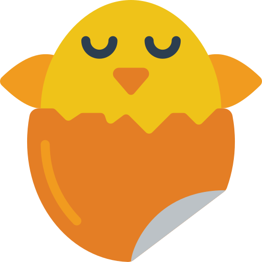 Chick Basic Miscellany Flat icon