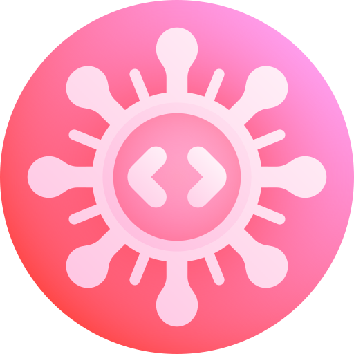 ウイルス Gradient Galaxy Gradient icon