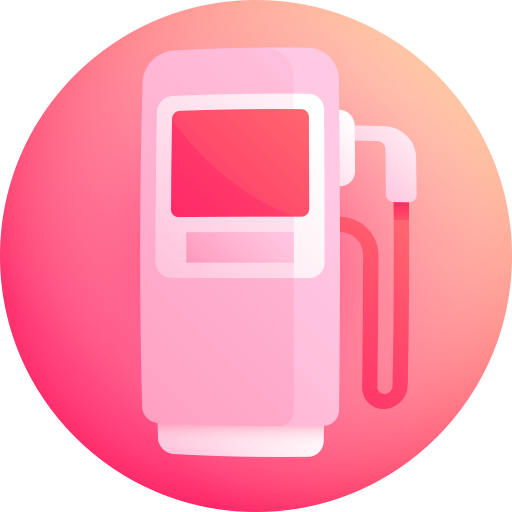 Gas pump Gradient Galaxy Gradient icon