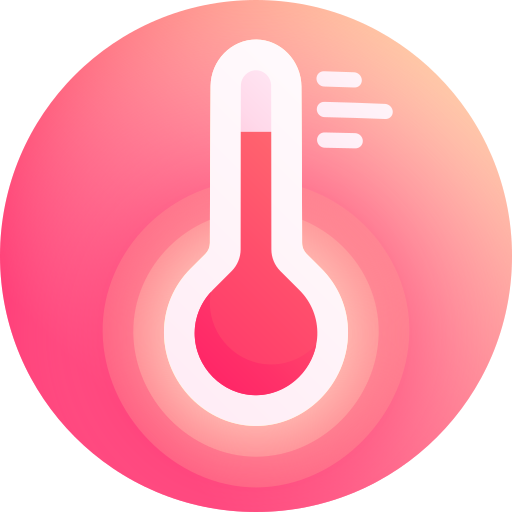 Thermometer Gradient Galaxy Gradient icon