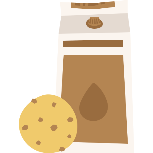 チョコレートミルク Cartoon Flat icon