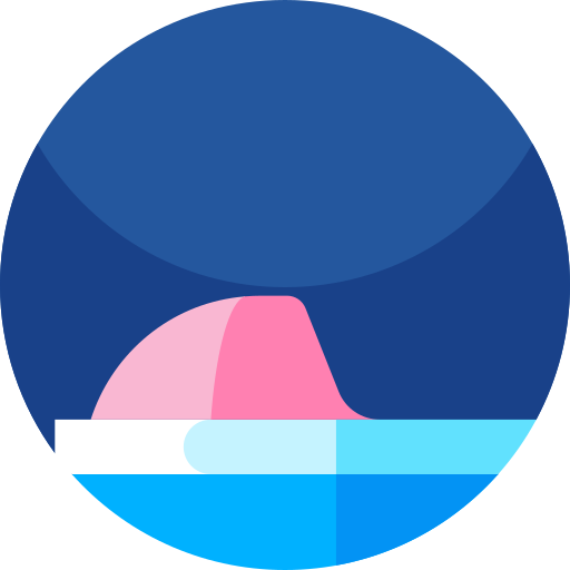 スリッパ Geometric Flat Circular Flat icon