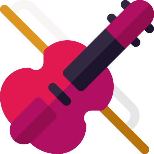 バイオリン Basic Rounded Flat icon