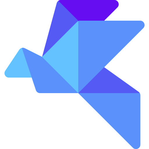 origami Basic Rounded Flat icono