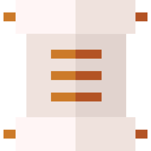 Manuscript Basic Straight Flat icon