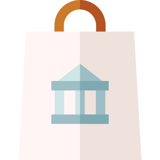 Bag Basic Straight Flat icon