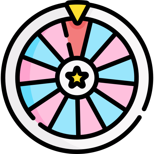 ruota della fortuna Special Lineal color icona