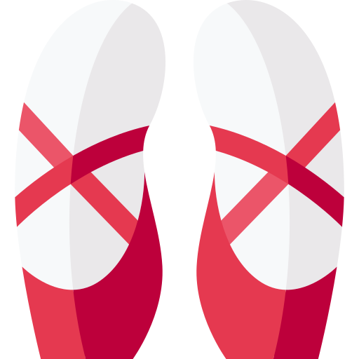 zapatillas de ballet Basic Straight Flat icono