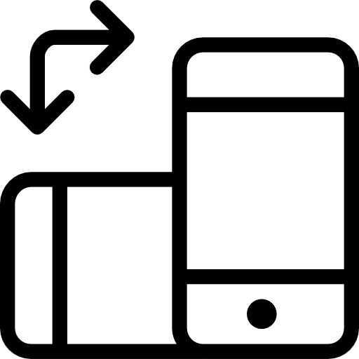 smartphone Cursor creative Lineal icoon