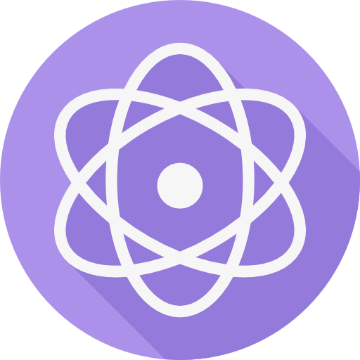 Atomic Cursor creative Flat Circular icon