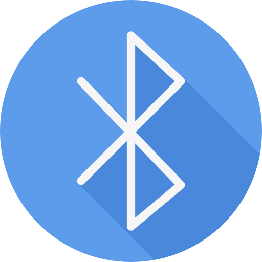 Bluetooth Cursor creative Flat Circular icon