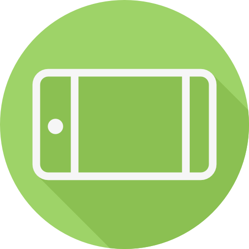 smartphone Cursor creative Flat Circular icoon