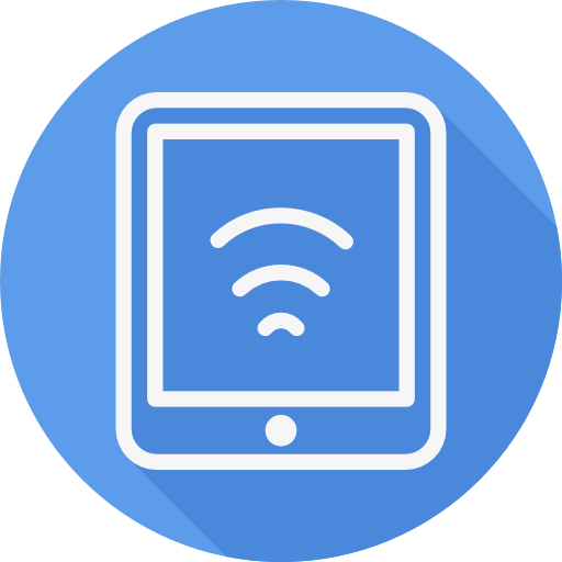 Tablet Cursor creative Flat Circular icon