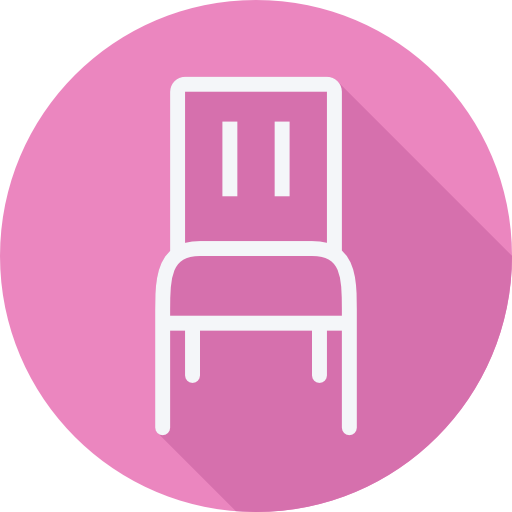 의자 Cursor creative Flat Circular icon