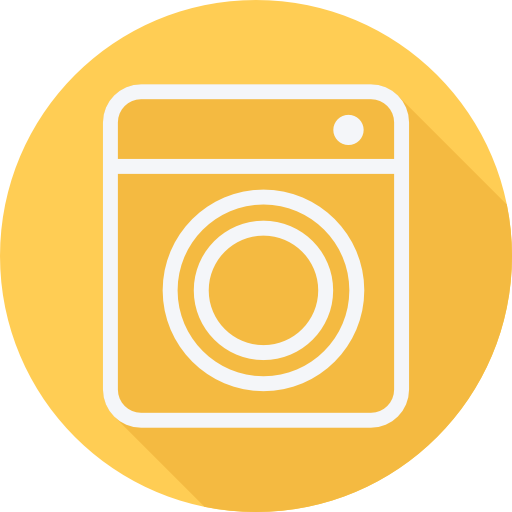 lavadora Cursor creative Flat Circular icono