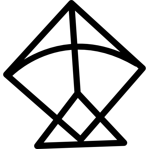 drachen Cursor creative Lineal icon