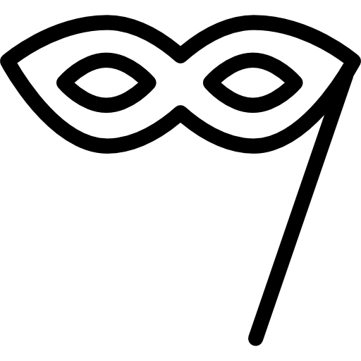 Eye mask Cursor creative Lineal icon