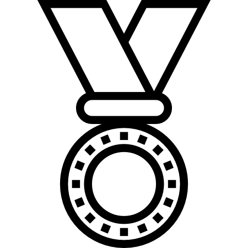 medaille Meticulous Line icon